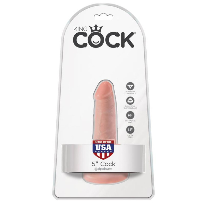 King Cock Pene de 5 - Color Natural | VibraZon