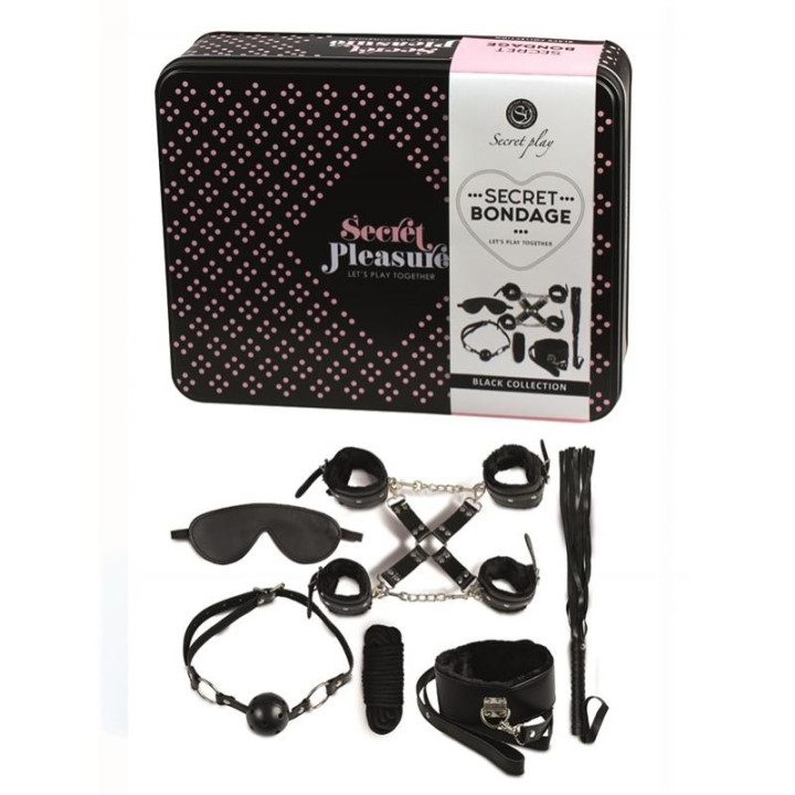 Secret Play Set 8 Piezas Negro | VibraZon