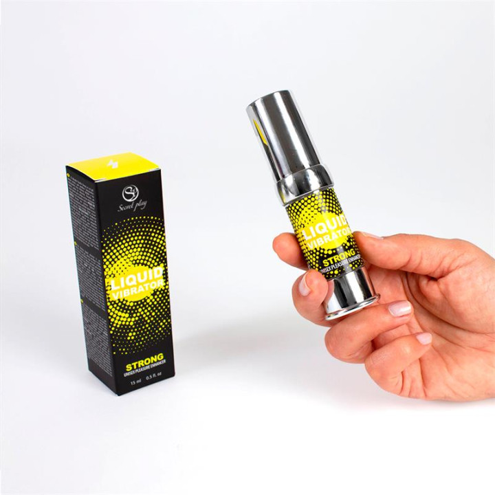 Vibrador Líquido Strong 15 ml de Secret Play | VibraZon