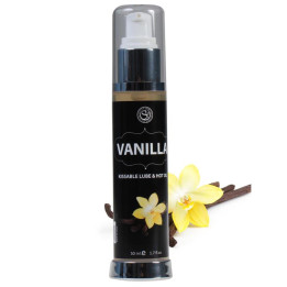 Secret Play Lubricante Efecto Calor Vainilla 50 ml | VibraZon
