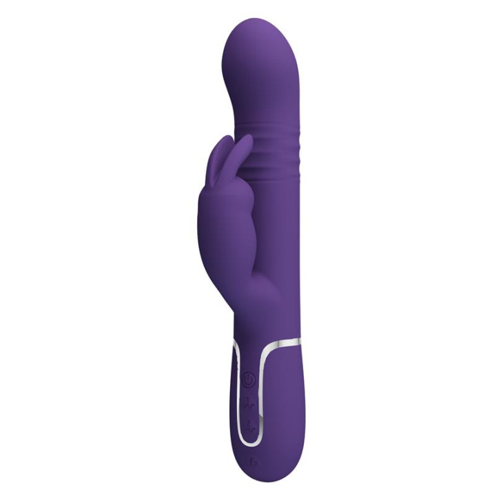 Coale Vibrador con Thursting y Bolas Rotatorias de Prettylove | VibraZon
