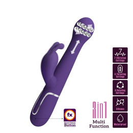 Dejon Vibrador con Thursting y Rotación Twinkled de Prettylove | VibraZon