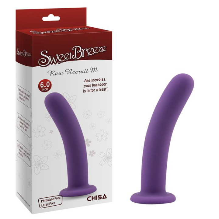 Dildo Raw Recruit Talla M Púrpura de Chisa | VibraZon