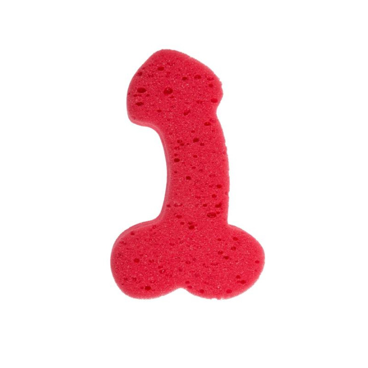 Esponja de Baño Forma de Pene Color Aleatorio 1 Unidad de Ootb | VibraZon