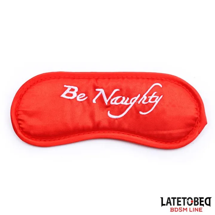 Set de 3 Piezas Antifaz, Plumas y Esposas de Latetobed Bdsm Line