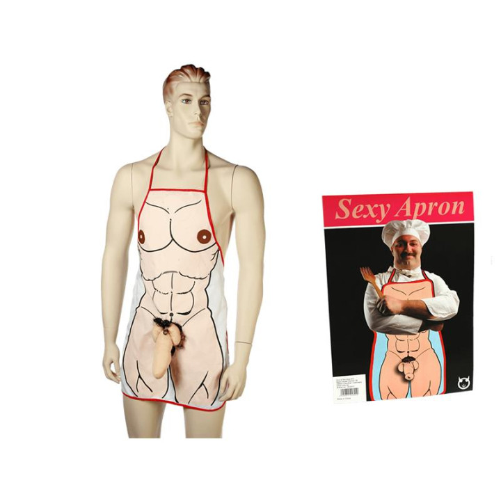 Delantal Hombre Pene Relieve de Ootb | VibraZon