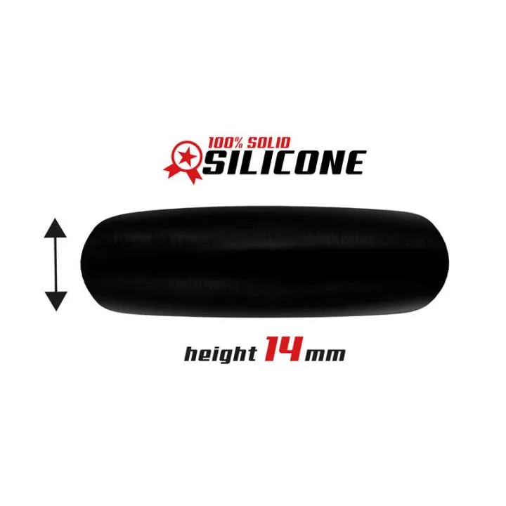 Anillo para el Pene Silicona Sólida 4.2 cm Negro de Beast Rings