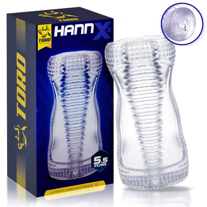 Hannx2 Masturbador Manual Ultimate Open Concept 5.5 de Minothor | VibraZon