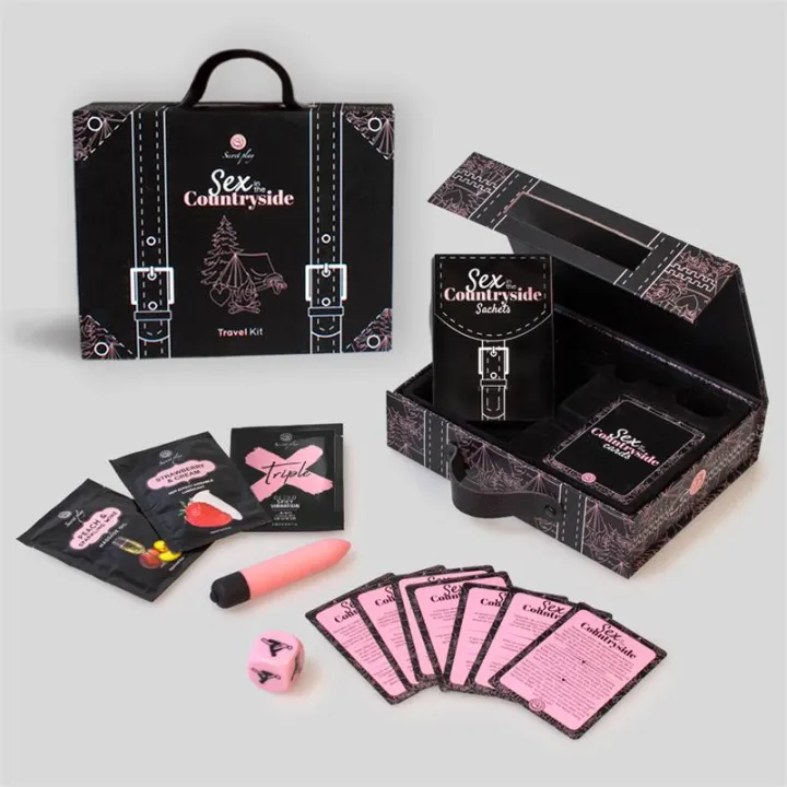 Kit de Viaje Sex in the Country(Es/En/De/Fr/Nl/Pt) de Secret Play