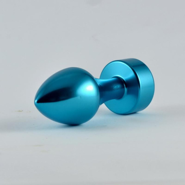 Plug Anal Azul Rosebud con Joya de Lovetoy | VibraZon