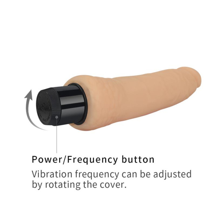 Vibrador Real Feel 8 Natural de Lovetoy | VibraZon