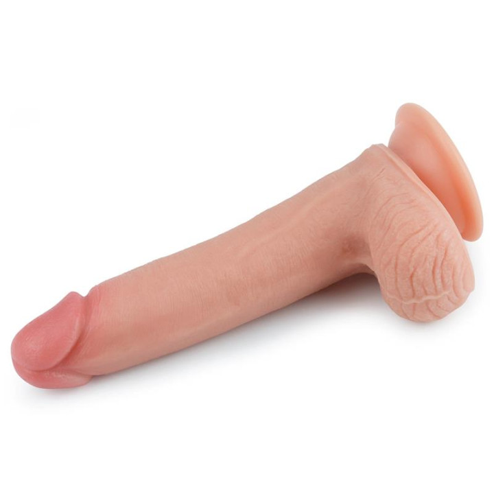 Dildo Nature 8 Silicona Líquida Natural de Lovetoy | VibraZon