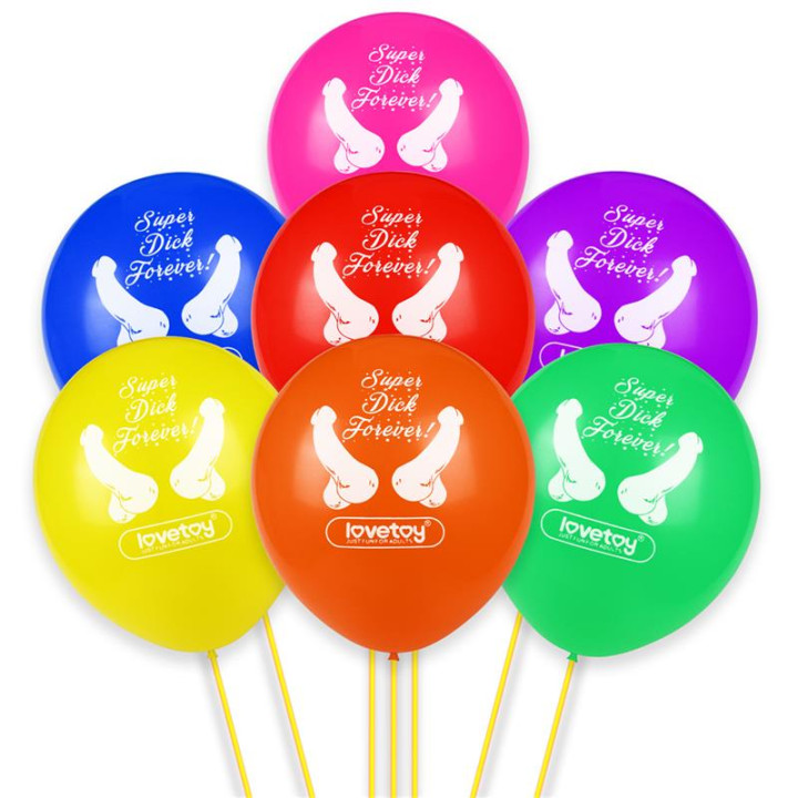 Globos de Fiesta Pack de 7 de Lovetoy | VibraZon
