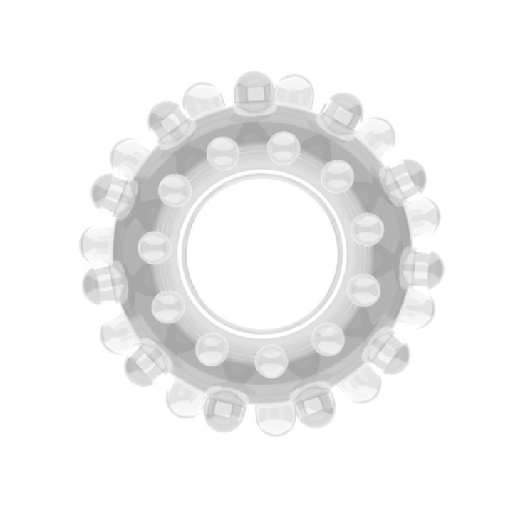 Anillo para el Pene Power Plus Transparente de Lovetoy | VibraZon
