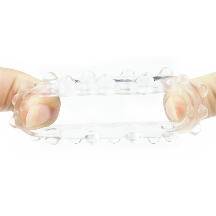 Anillo para el Pene Power Plus Transparente de Lovetoy | VibraZon