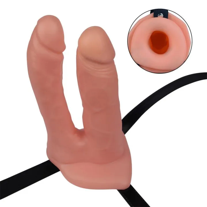 Arnés con Pene Hueco Doble de Lovetoy