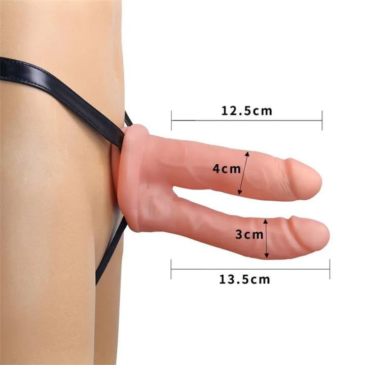 Arnés con Pene Hueco Doble de Lovetoy