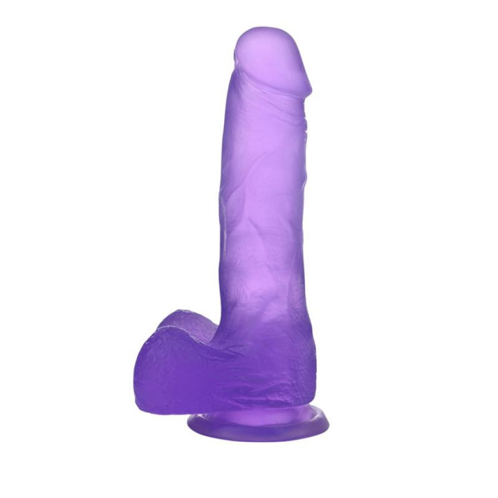 Dildo Jelly Studs 7 Púrpura de Lovetoy | VibraZon