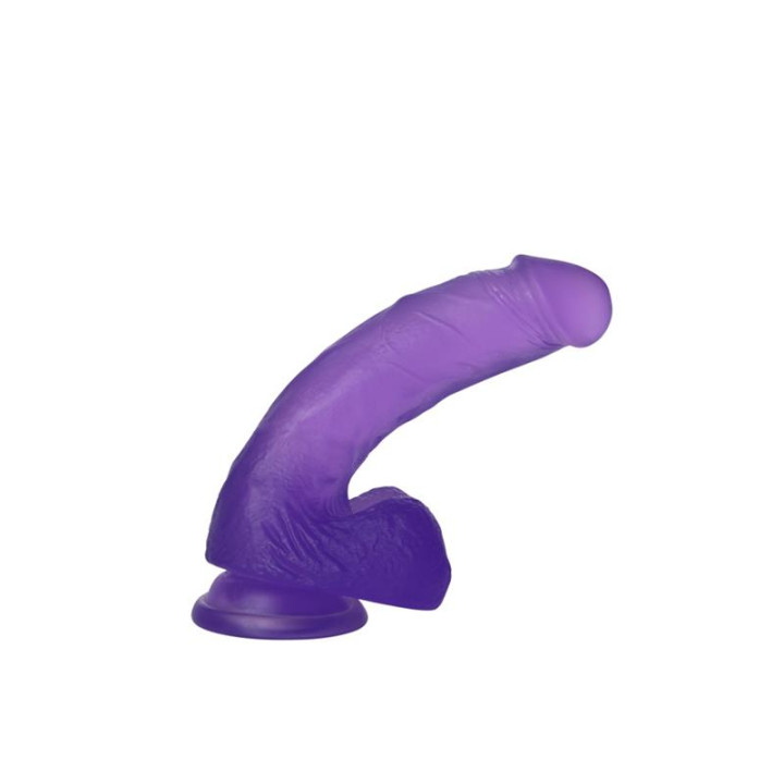 Dildo Jelly Studs 7 Púrpura de Lovetoy | VibraZon