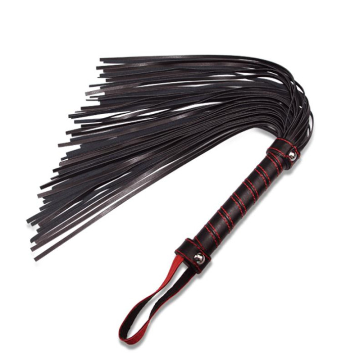 Flogger Principiantes Bondage Negro de Lovetoy | VibraZon