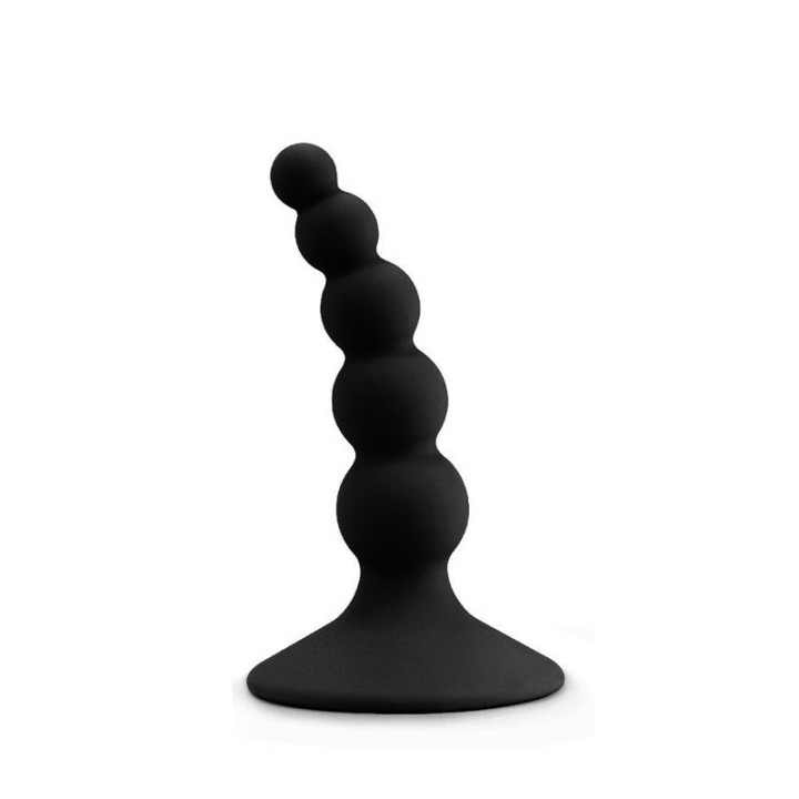Plug Anal Lure Me Silicona Negro de Lovetoy | VibraZon