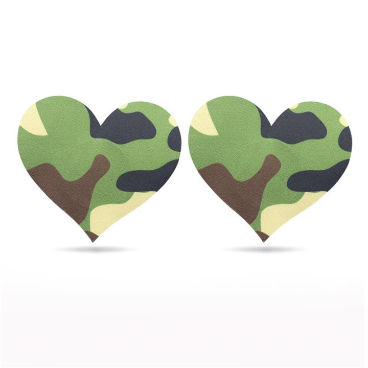 Pack Pezoneras Estrella y Corazón Camuflaje de Lovetoy | VibraZon