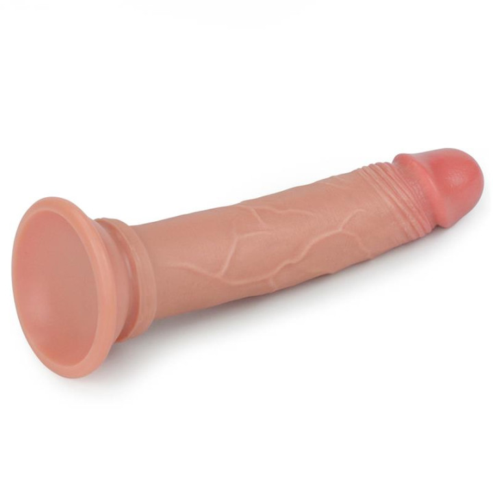 Dildo Nature 7 Silicona Líquida Natural de Lovetoy | VibraZon