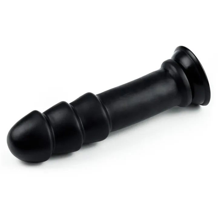 Dildo King Sized Anal Ripples 11.25 Negro de Lovetoy