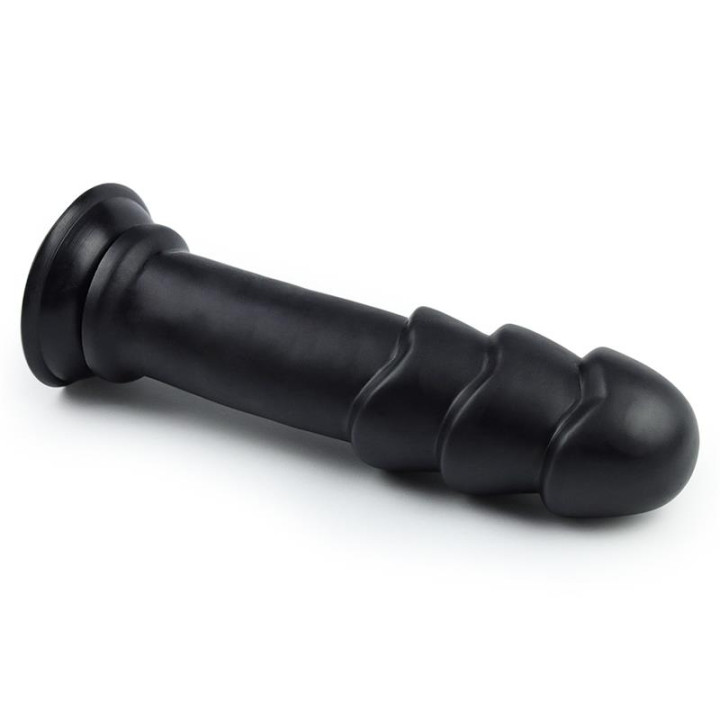 Dildo King Sized Anal Ripples 11.25 Negro de Lovetoy | VibraZon