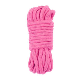 Cuerda Bondage Suave Rosa de Lovetoy | VibraZon