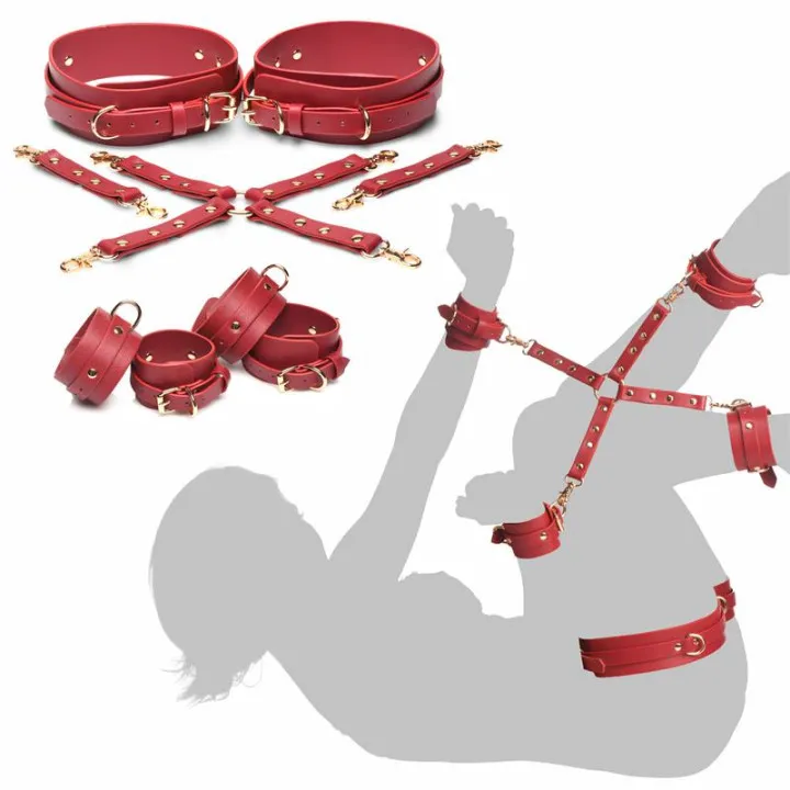 Crimson Captive Set de Ataduras Ajustables de Master Series
