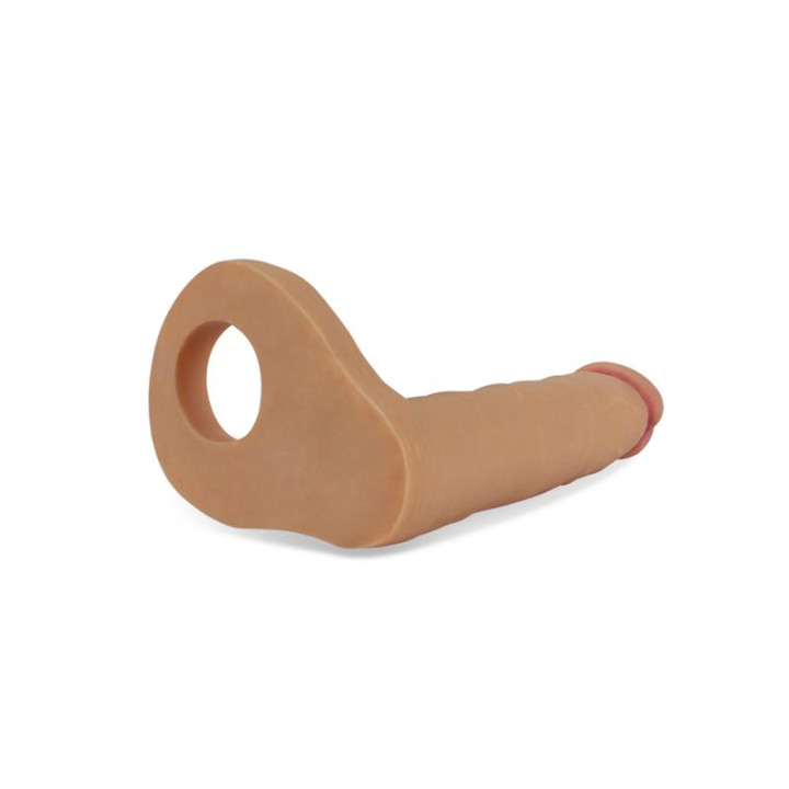 Dildo The Ultra Soft Double 6.25 Natural de Lovetoy | VibraZon