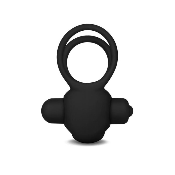 Anillo Vibrador Doble Power Clit Duo Negro de Lovetoy | VibraZon