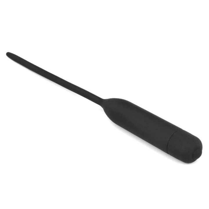 Dilatador de Uretra con Vibración Negro de Lovetoy | VibraZon
