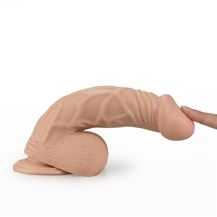 Dildo Real Extreme Dildo con Vibración 9 Natural de Lovetoy | VibraZon