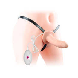 Arnés Unisex Pene Hueco con Vibración de Lovetoy | VibraZon