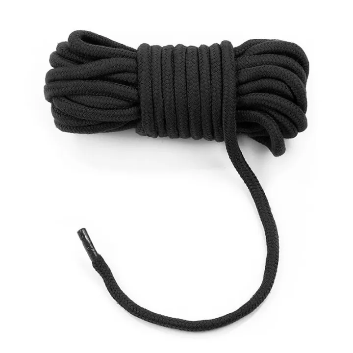 Cuerda Bondage Suave Negro de Lovetoy