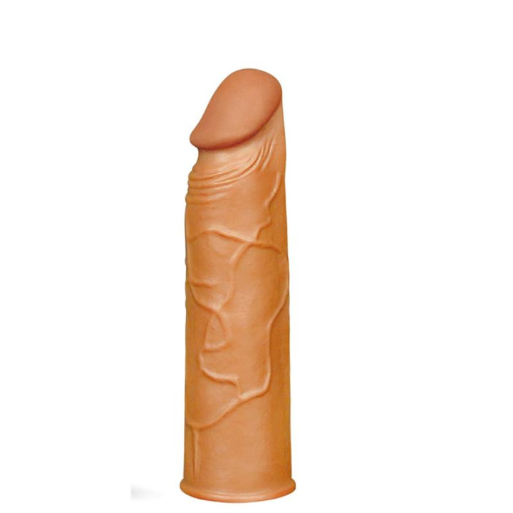 Funda para el Pene Pleasure X Tender Marrón de Lovetoy | VibraZon