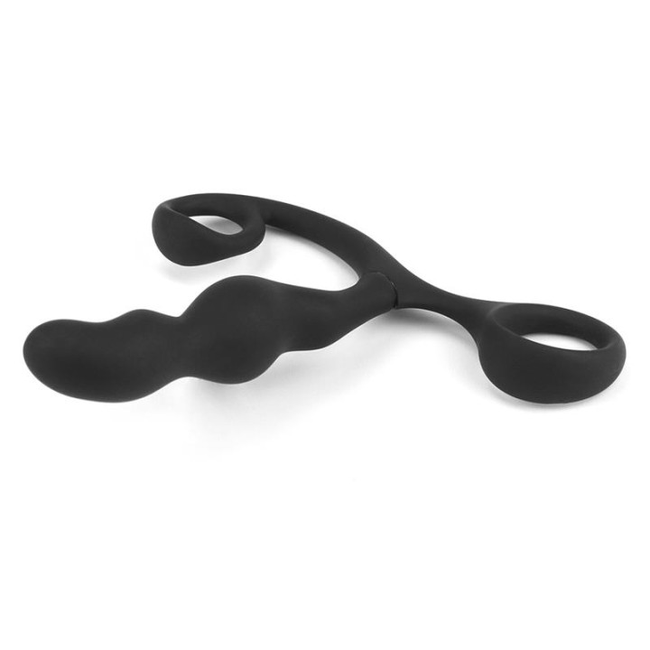 Plug Anal P Spot Teaser Negro de Lovetoy | VibraZon