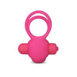 Anillo Vibrador Doble Power Clit Duo Rosa de Lovetoy | VibraZon