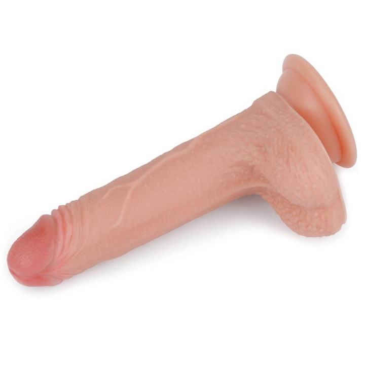 Dildo Nature 7 Silicona Líquida Natural de Lovetoy | VibraZon