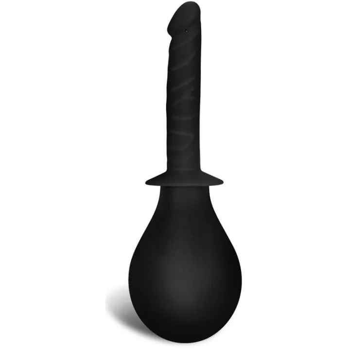 Ducha Anal Deluxe Douche Negro de Lovetoy