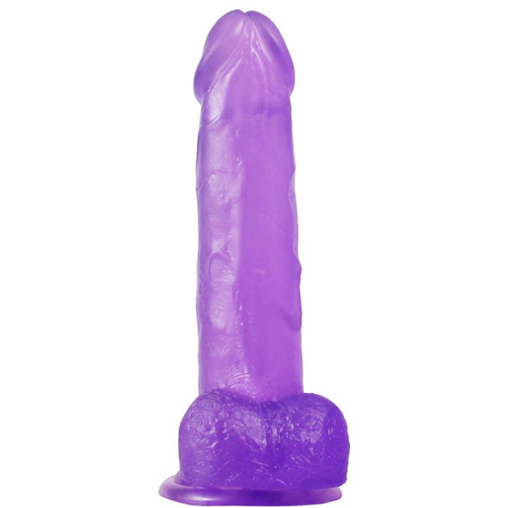Dildo Jelly Studs 8 Púrpura de Lovetoy | VibraZon