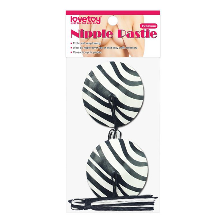 Pezoneras Reutilizables Cebra de Lovetoy | VibraZon
