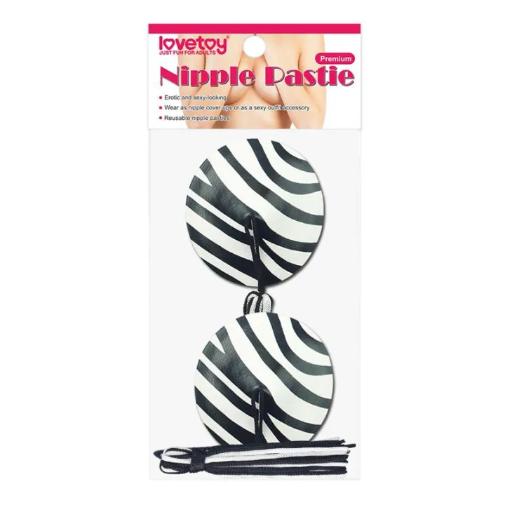 Pezoneras Reutilizables Cebra de Lovetoy