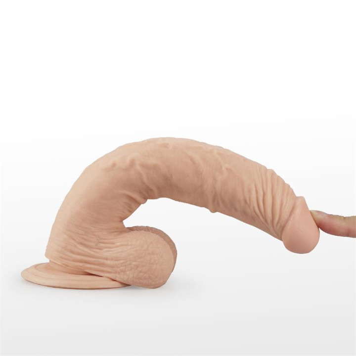Dildo Real Extreme con Vibración 9.5 Natural de Lovetoy | VibraZon
