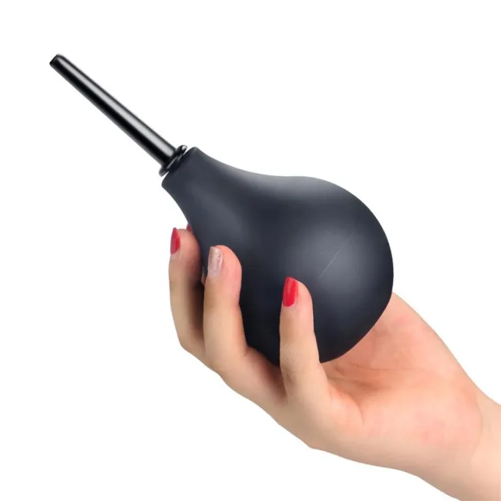 Ducha Anal Deluxe Douche Negro de Lovetoy