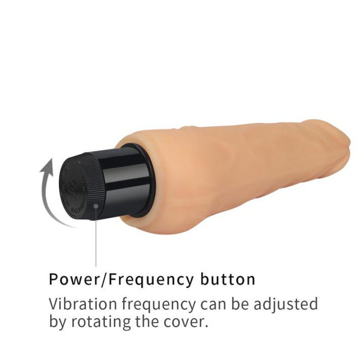 Vibrador Real Feel 7.5 Natural de Lovetoy | VibraZon