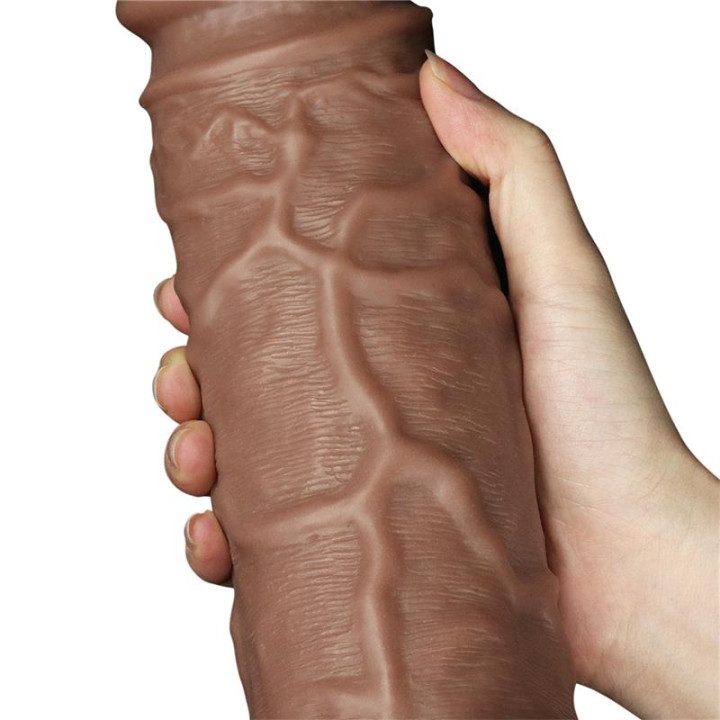 Dildo King 10.5 Marrón de Lovetoy | VibraZon