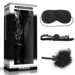 Kit Bondage Deluxe Negro de Lovetoy | VibraZon